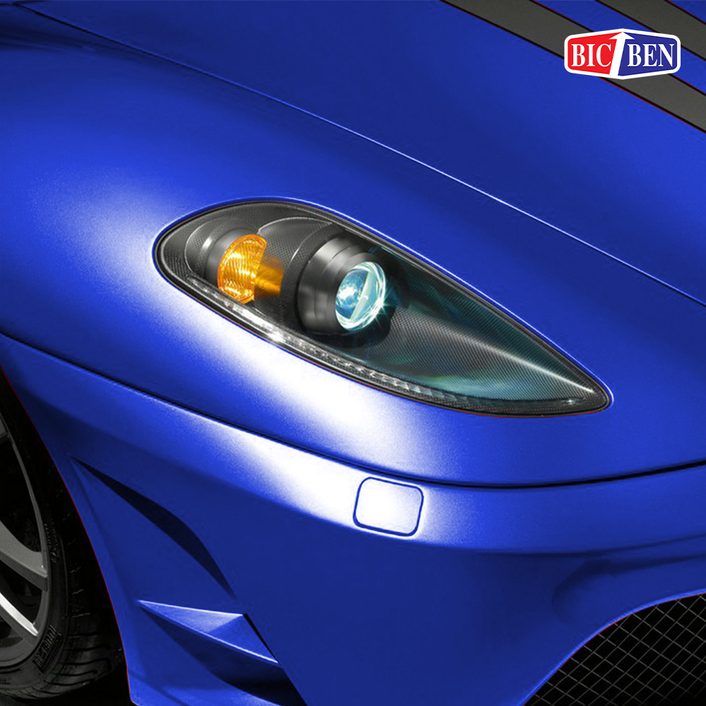 สีพ่นรถยนต์แห้งเร็ว สีน้ำเงิน BIC-BEN