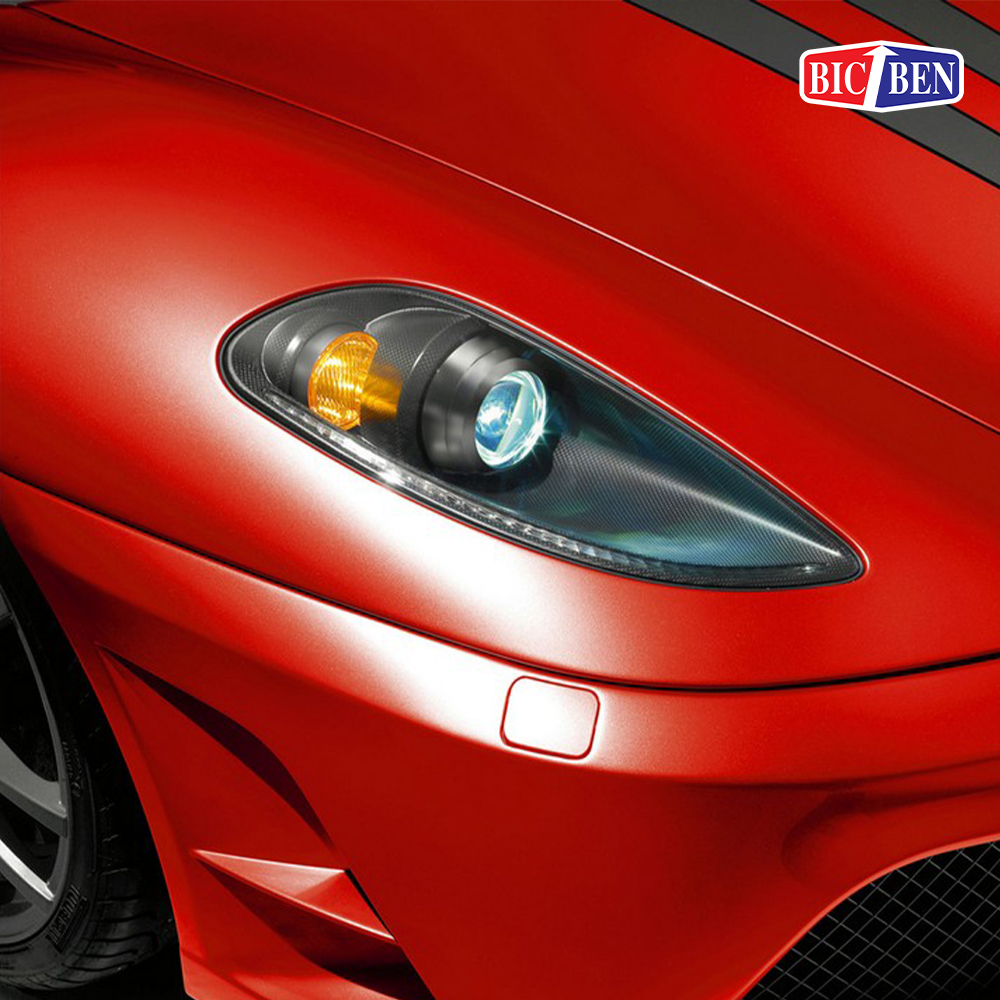 สีพ่นรถยนต์แห้งเร็ว สีแดง BIC-BEN