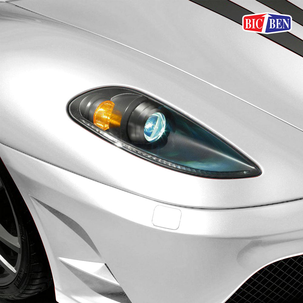 สีพ่นรถยนต์แห้งเร็ว สีขาว BIC-BEN