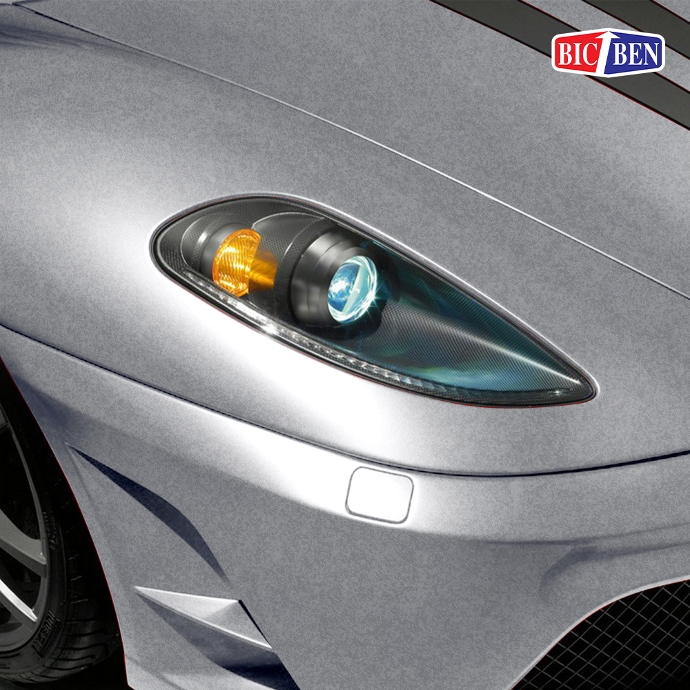 สีพ่นรถยนต์แห้งเร็ว สีบรอนซ์เงิน BIC-BEN