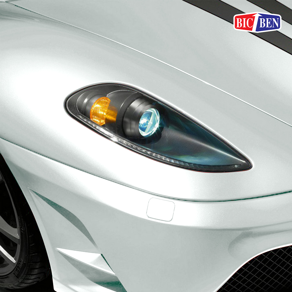 สีพ่นรถยนต์เคลือบแห้งช้า สีขาว ISUZU