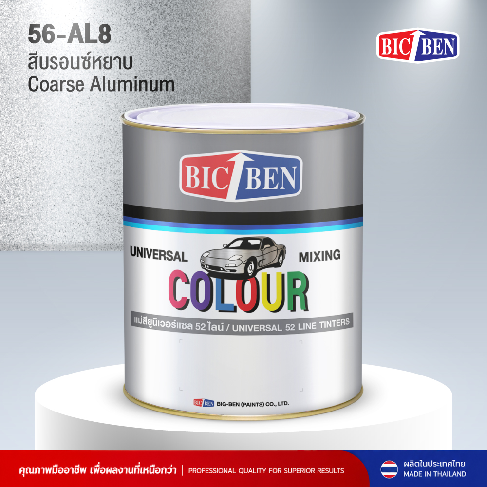 สีพ่นรถยนต์อะคริลิค BIC-BEN สีบรอนซ์หยาบ
